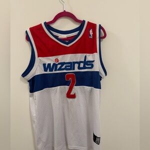 Washington Wizards John Wall #2 NBA Jersey | Men’s XL (48) | Red White Blue
